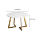 Glam 1/7 Pieces Dining Set Circular Stone Dining Table for Dining Room Clearhalo 'Dining Room Sets' 'Dining Tables & Seating' 'dining_room_set' 'furn' 'furn_dining_room_set' 'Furniture' 'furniture_dining_room_set' 'Kitchen & Dining Furniture' 1200x1200_3908c6e3-23c8-4a15-8c2f-f907c7a26e19