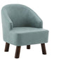 Barrel Chair 22.44" L x 14.96" W x 25.98" H Barrel Accent Chair for Living Room Clearhalo 'Accent Chairs' 'accent_chairs' 'Chairs & Seating' 'furn' 'furn_accent_chairs' 'Furniture' 'Living Room Furniture' 1200x1200_3909df92-841e-4164-9105-f8391603d7c7