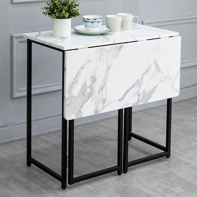 Modern Style Traditional Height Dining Set with Removable Leaf Table and Trestle Base Clearhalo 'Dining Room Sets' 'Dining Tables & Seating' 'dining_room_set' 'Furniture' 'furniture_dining_room_set' 'Kitchen & Dining Furniture' 'kitchen&dining_furn' 'kitchen' 1200x1200_390b12f4-a2ba-4555-91c8-9b97cbfe3189