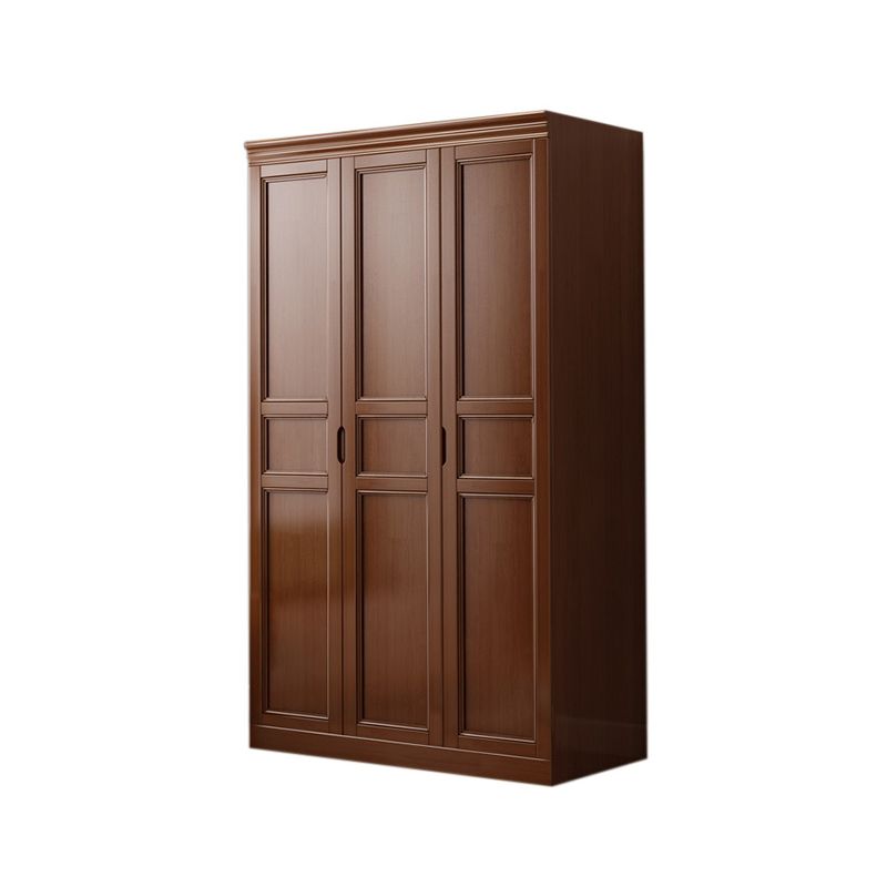 Matte Finish Rubberwood Cabinet Traditional Bedroom Storage Cabinet Clearhalo 'Armoires & Wardrobes' 'armoires_wardrobes' 'Bedroom Furniture' 'furn' 'furn_armoires_wardrobes' 'Furniture' 1200x1200_390d9293-bce5-4db7-af01-58782f386686