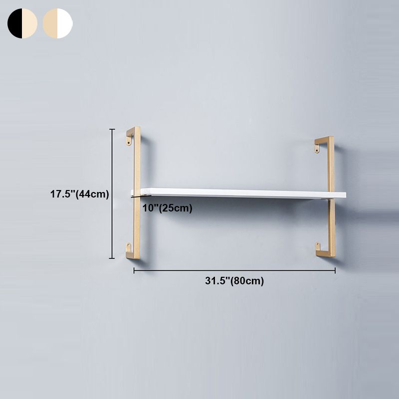 Contemporary Wall Unit Bookshelf with Iron Frame Manufactured Wood Shelf Clearhalo 'Bookcases' 'furn' 'furn_bookcases' 'Furniture' 'furniture_bookcases' 'kitchen' 'kitchen_bookcases' 'Living Room Furniture' 'Office Furniture' 1200x1200_39150e26-ba18-400f-a497-90598df3d74e