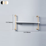 Contemporary Wall Unit Bookshelf with Iron Frame Manufactured Wood Shelf Clearhalo 'Bookcases' 'furn' 'furn_bookcases' 'Furniture' 'furniture_bookcases' 'kitchen' 'kitchen_bookcases' 'Living Room Furniture' 'Office Furniture' 1200x1200_39150e26-ba18-400f-a497-90598df3d74e