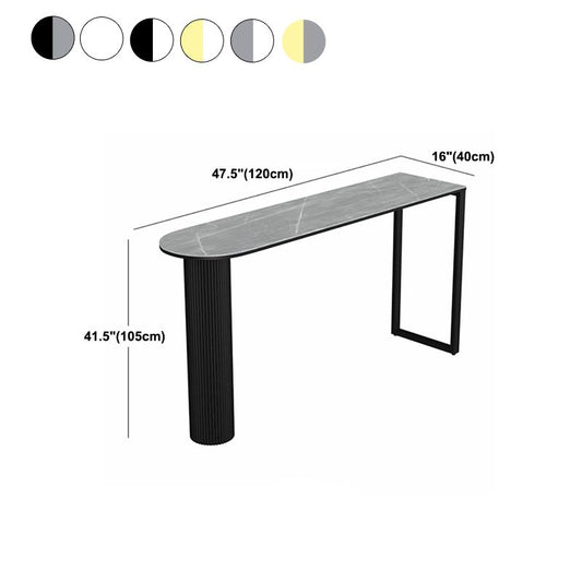 Tavolo da pub specialistico glam a doppia barra del piedistallo tavolo da bar per soggiorno