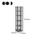 Open Vertical Industrial Corner Bookshelf Metal Frame Manufactured Wood Shelf Bookshelf Clearhalo 'Bookcases' 'furn' 'furn_bookcases' 'Furniture' 'furniture_bookcases' 'kitchen' 'kitchen_bookcases' 'Living Room Furniture' 'Office Furniture' 1200x1200_3916577f-1a4d-4dde-9956-d72d4ab1734c