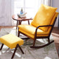 Mid Century Modern Style Sofa Rocking Chair Indoor Rocking Chair with Cushion Clearhalo 'Chairs & Seating' 'furn' 'furn_rocking_chairs' 'Furniture' 'Living Room Furniture' 'Rocking Chairs' 'rocking_chairs' 1200x1200_391b9a33-8823-42c6-902f-ee7eb5b48742