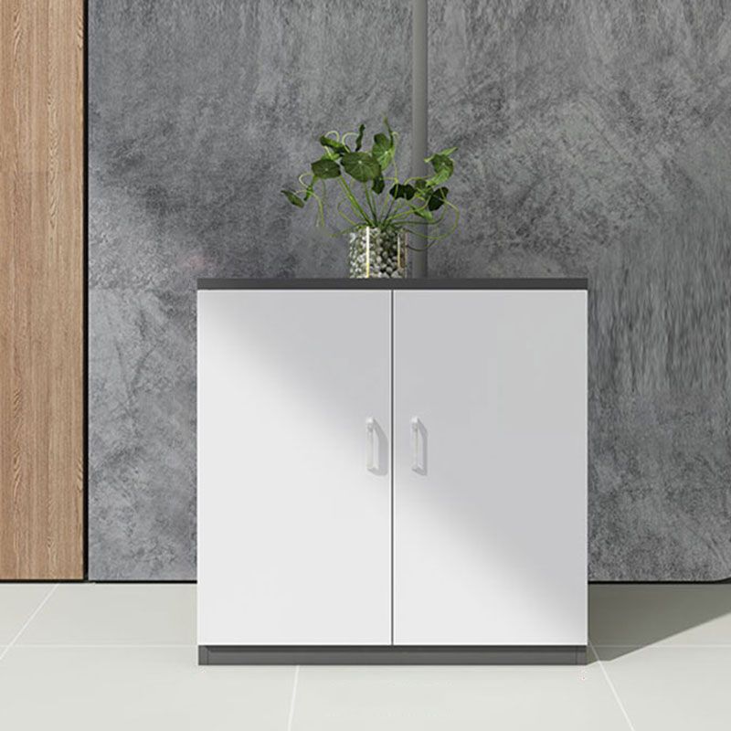 Moderner vertikaler Aktenschrank Holzlagerschrank für Home Office