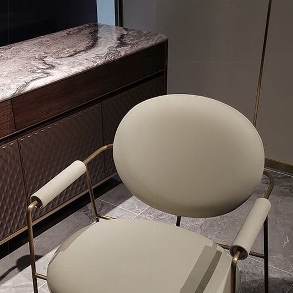 Gold Legs Dining Arm Chair Glam Dining Room Upholstered Chair Clearhalo 'Dining Chairs' 'Dining Tables & Seating' 'dining_chair' 'furn' 'furn_dining_chair' 'Furniture' 'Kitchen & Dining Furniture' 1200x1200_39211d7e-f5dd-4f78-93b9-5a713ac4b3d2