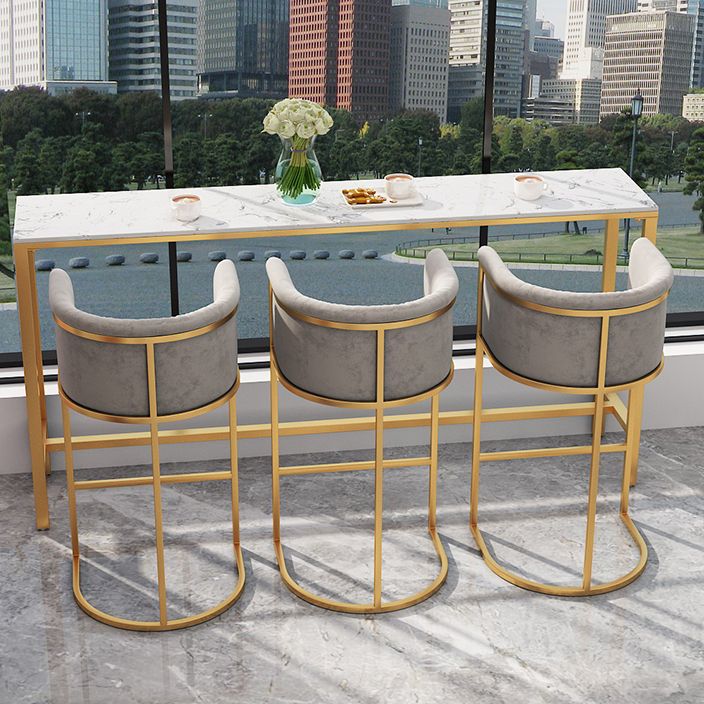 Upholstered Dining Stools Low Back Bar Stools with Metal Base Clearhalo 'Bar Furniture' 'Bar Stools' 'bar_stools' 'furn' 'furn_bar_stools' 'Furniture' 'Kitchen & Dining Furniture' 1200x1200_3922bb36-3cc4-4b88-9116-55691d9e508e