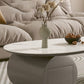 Modern Abstract Base Coffee Table Slate Free Form Coffee Cocktail Table with drawers Clearhalo 'Coffee & Accent Tables' 'Coffee Tables' 'coffee_tables' 'furn' 'furn_coffee_tables' 'Furniture' 'Living Room Furniture' 1200x1200_39261d20-9acd-4537-a5f3-e16db2b15354