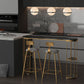 Oval Sintered Stone Bar Table Metal Base Dining Table with Storage Shelves Clearhalo 'Bar Furniture' 'Bar Tables' 'bar_tables' 'furn' 'furn_bar_tables' 'Furniture' 'Kitchen & Dining Furniture' 1200x1200_3929515f-2bd8-41eb-98c8-1e5c90e0538a