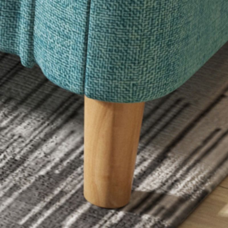 Contemporary Standard Faux Leather and Cotton Blend Settee Couch with Pillows Clearhalo 'furn' 'furn_sofas' 'Furniture' 'Living Room Furniture' 'Sofa' 'sofas' 1200x1200_392cef01-ef1f-403c-8de8-9892a0ee19f8