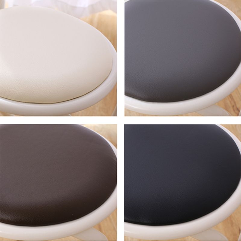 Contemporary Side Chair Metal Open Back Dining Chair for Indoor