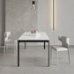 Modern Style 1/3/4/7 Pieces Dining Chairs Set Rectangle Stone Furniture for Home