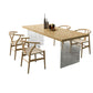 Modern 1/2/5 Pieces Rectangle Dining Table Set Solid Wood Dining Table with Chairs Clearhalo 'Dining Room Sets' 'Dining Tables & Seating' 'dining_room_set' 'furn' 'furn_dining_room_set' 'Furniture' 'furniture_dining_room_set' 'Kitchen & Dining Furniture' 1200x1200_39358f8f-d2a9-4e04-80c7-d5e4f1d065d6