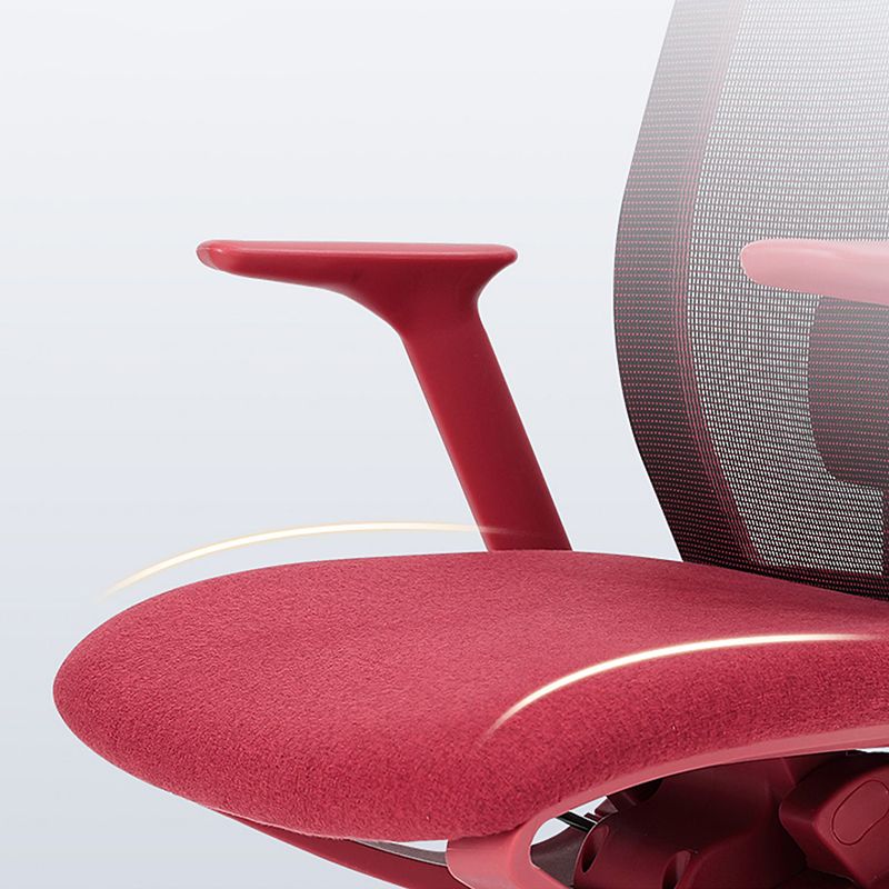 Hedendaagse Swivel -taakstoel Vaste wapenstoel voor kantoor voor kantoor