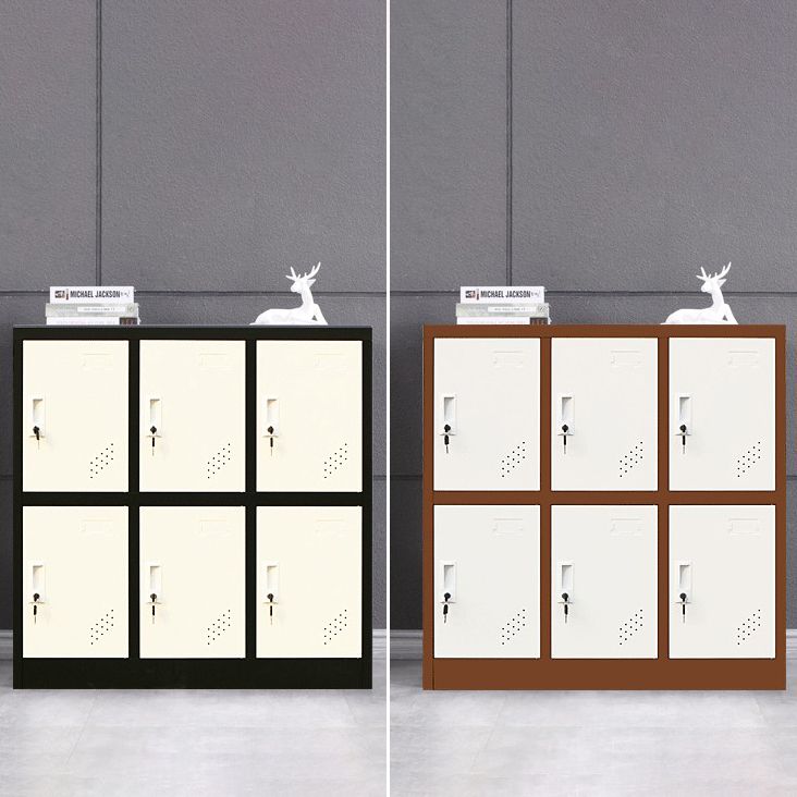 Armario de armario de metal de estilo contemporáneo para el hogar, 35.43 "D x 16.54" W x 39.37 "H