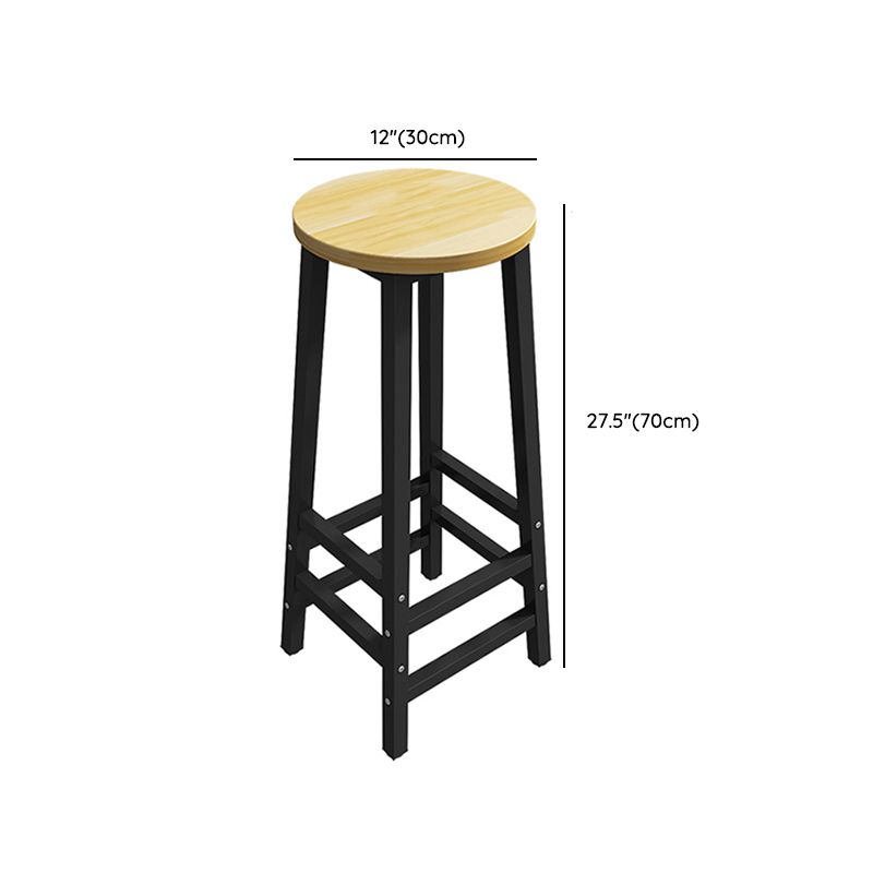 1/3/4/5 Pieces Bar Stool and Table Set Full Natural and Black Clearhalo 'Bar Furniture' 'furn' 'furn_home_bar_bar_sets' 'Furniture' 'Home Bars & Bar Sets' 'home_bar_bar_sets' 'Kitchen & Dining Furniture' 1200x1200_3937540a-b93c-417d-a3bd-fdb182bab2e9