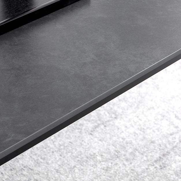 Modern Sintered Stone Dining Room Set with Rectangle Top and Black Base Dining Furniture for Kitchen Clearhalo 'Dining Room Sets' 'Dining Tables & Seating' 'dining_room_set' 'furn' 'furn_dining_room_set' 'Furniture' 'furniture_dining_room_set' 'Kitchen & Dining Furniture' 'kitchen&dining_furn' 'kitchen' 1200x1200_393771b9-283f-47ef-b17b-45e65241ed32