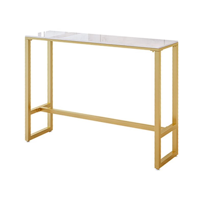 Glam Style Rectangle Bar Set 1/4/7 Pieces Faux Marble Pub Dining Set for Indoor Clearhalo 'Bar Furniture' 'furn' 'furn_home_bar_bar_sets' 'Furniture' 'Home Bars & Bar Sets' 'home_bar_bar_sets' 'Kitchen & Dining Furniture' 1200x1200_393791c1-1fe3-4aa1-8b9e-06511f8395e5