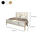 Luxurious Iron Panel Bed Upholstered Metal Bed Frame With Headboard and Footboard Clearhalo 'Bedroom Furniture' 'Beds' 'furn' 'furn_beds' 'Furniture' 1200x1200_3939197b-724f-4a06-932c-20c4d4570df1