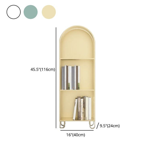 Modern Style Standard Bookshelf Closed Back Metal Bookcase for Home Clearhalo 'Bookcases' 'furn' 'furn_bookcases' 'Furniture' 'furniture_bookcases' 'Office Furniture' 1200x1200_393aaee6-c381-4910-9407-99ec0b85fde6