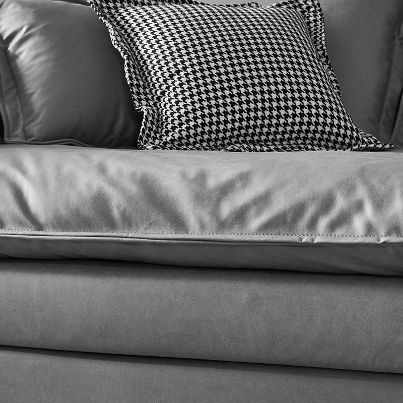 Beach Standard Sofa with Bolster Pillows 29.53"High Fabric Settee with Square Arm Clearhalo 'furn' 'furn_sofas' 'Furniture' 'furniture_sofas' 'Living Room Furniture' 'Sofa' 'sofas' 1200x1200_394382f9-75a7-4d3d-b57b-68becf5ac50c