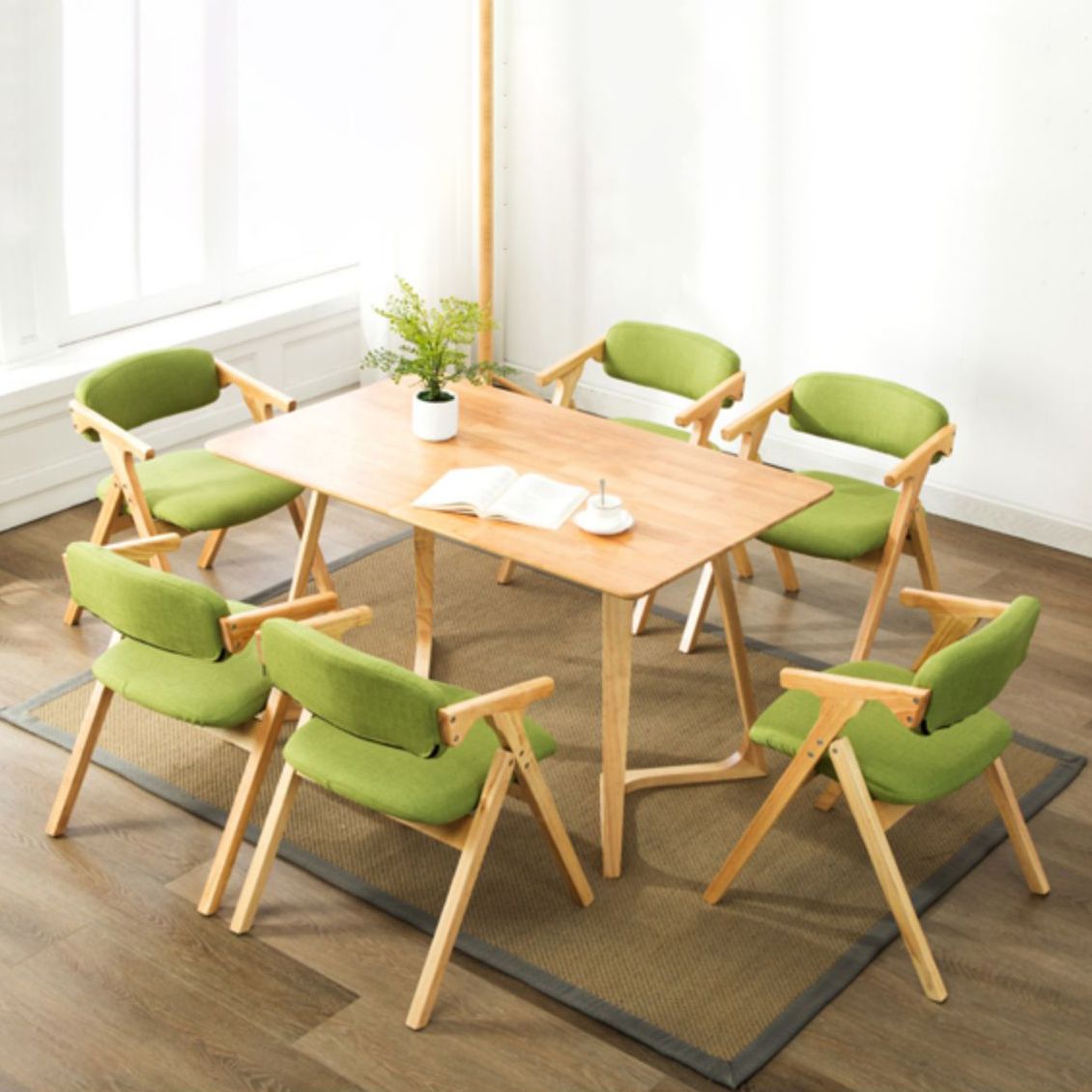 Country Style Dining Arm Chairs Open Back Foldable Upholstered Armchair Clearhalo ' kitchen&dining_furn' 'Dining Chairs' 'Dining Tables & Seating' 'dining_chair' 'furn' 'furn_dining_chair' 'Furniture' 'furniture_dining_chair' 'Kitchen & Dining Furniture' 'kitchen' 1200x1200_3943d0af-ad42-4683-86aa-747c94f6fd1e