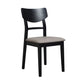 Industrial Ash Open Side Chair Matte Finish Upholstered Dining Chair with Black Legs Clearhalo ' kitchen&dining_furn' 'Dining Chairs' 'Dining Tables & Seating' 'dining_chair' 'furn' 'furn_dining_chair' 'Furniture' 'furniture_dining_chair' 'Kitchen & Dining Furniture' 'kitchen' 1200x1200_3945584e-7518-410f-8913-f527452e314c