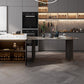 Stone Top Dining Table Contemporary Dining Table with Sled Base Clearhalo 'Dining Tables & Seating' 'Dining Tables' 'dining_table' 'furn' 'furn_dining_table' 'Furniture' 'furniture_dining_table' 'Kitchen & Dining Furniture' 'kitchen' 'kitchen_dining_table' 1200x1200_39458bf7-ea95-4b00-a7d0-641c6ed9b131