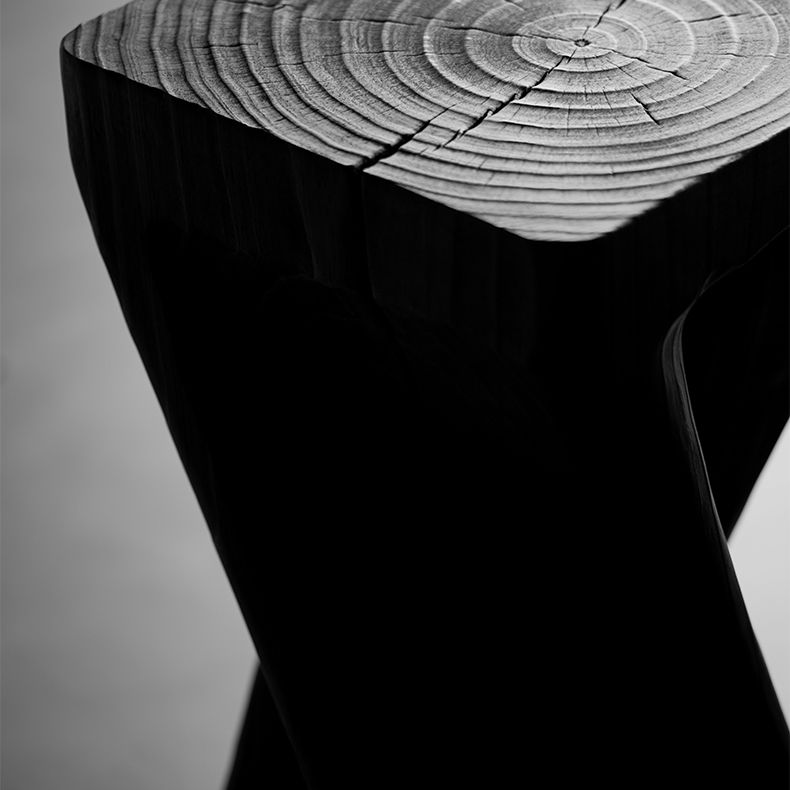 コンテンポラリースタイルのサイドエンドテーブル木製の台座ソファサイドアクセントテーブル