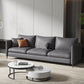 Grey Faux Leather Contemporary Square Arm Standard Sofa for Living Room, Apartment Clearhalo 'furn' 'furn_sofas' 'Furniture' 'furniture_sofas' 'Living Room Furniture' 'Sofa' 'sofas' 1200x1200_394b0d1d-c654-45d4-8216-01978995c72d
