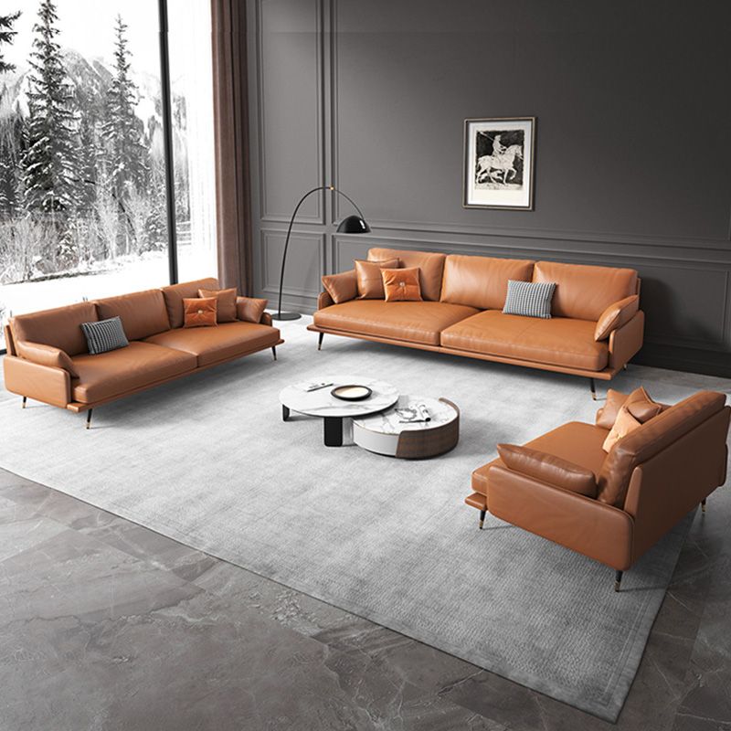 Moderne Kissen Sitzgelegenheitskissen Top Arm -Sofa in Orange für die Wohnung