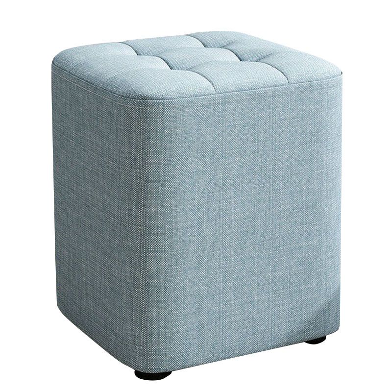 Modern Pouf Ottoman Cotton Upholstered Tufted Solid Color Square Ottoman Clearhalo 'furn' 'furn_ottomans_poufs' 'Furniture' 'Living Room Furniture' 'Ottomans & Poufs' 'ottomans_poufs' 1200x1200_394e7f95-1a7a-45a2-9006-0efa0357d789