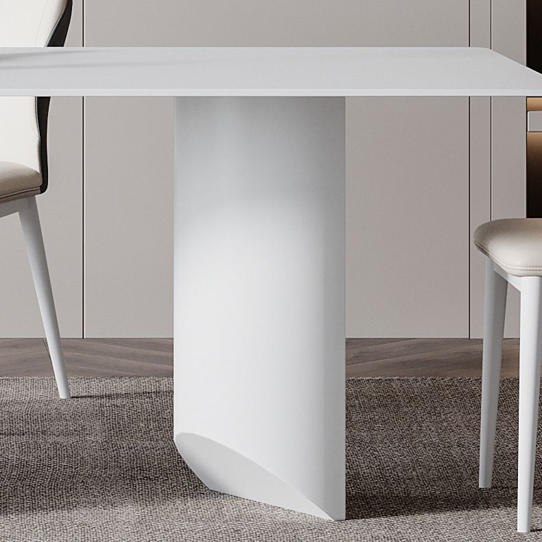 Modern Sintered Stone Top Dining Set 1/4/5/7 Rectangle Pieces Dining Table with Chairs Clearhalo 'Dining Room Sets' 'Dining Tables & Seating' 'dining_room_set' 'furn' 'furn_dining_room_set' 'Furniture' 'furniture_dining_room_set' 'Kitchen & Dining Furniture' 1200x1200_3950172c-a7c7-42e3-bfdd-902534252674