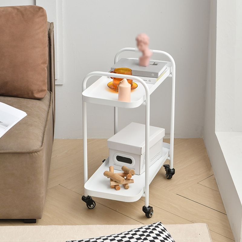 Lade bovenste dubbele laag eindtafel rechthoekige eindschuiftafel met opslag