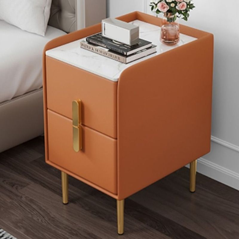 Tavolo da notte in pietra comodino da tavolo moderno per la camera da letto