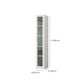 Modern Closed Back Vertical Bookshelf Metal Bookcase for Office Clearhalo 'Bookcases' 'furn' 'furn_bookcases' 'Furniture' 'Office Furniture' 1200x1200_3956db68-a0ac-4891-a4ff-3d2ba785230d