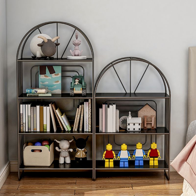 Modern Metal Nightstand Open Storage Iron Shelf Included Night Table with Legs Clearhalo 'Bedroom Furniture' 'furn' 'furn_night_stand' 'Furniture' 'night_stand' 'Nightstands' 1200x1200_395701f0-4b3a-4e43-b8c4-e4a29e77a0fa