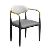 Modern Upholstered Dining Arm Chair Open Back Dining Side Chair Clearhalo 'Dining Chairs' 'Dining Tables & Seating' 'dining_chair' 'furn' 'furn_dining_chair' 'Furniture' 'Kitchen & Dining Furniture' 1200x1200_3959539d-3db3-46e2-8810-d6c5a151ee93