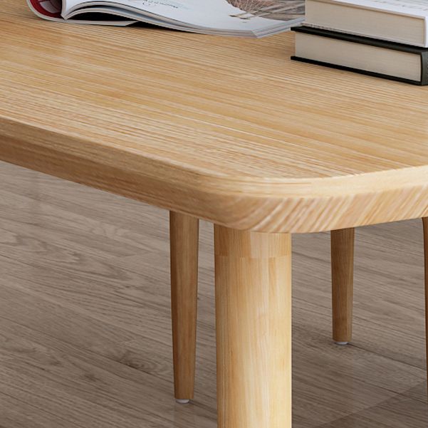 Modern Style Curved Office Desk Solid Wood Parsons Home Use Desk Clearhalo 'furn' 'furn_office_desk' 'Furniture' 'furniture_office_desk' 'Office Desks' 'Office Furniture' 'office_desk' 1200x1200_3959d0e3-9a85-4bc7-8b78-fb5e8e6be283