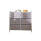 Contemporary Chest Fabric Bins Dresser with Drawers for Home/Office Clearhalo 'Bedroom Furniture' 'Dressers & Chests' 'dressers_chests' 'furn' 'furn_dressers_chests' 'Furniture' 1200x1200_395b871b-af12-4408-bfbe-52f649bd4146