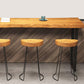 Industrial Rectangle Pub Table Set 1/2/5 Pieces Wooden Bar Table with Backless Stools Clearhalo 'Bar Furniture' 'furn' 'furn_home_bar_bar_sets' 'Furniture' 'Home Bars & Bar Sets' 'home_bar_bar_sets' 'Kitchen & Dining Furniture' 1200x1200_395c53ef-7ea5-47b9-9d7f-91fa3f346c88