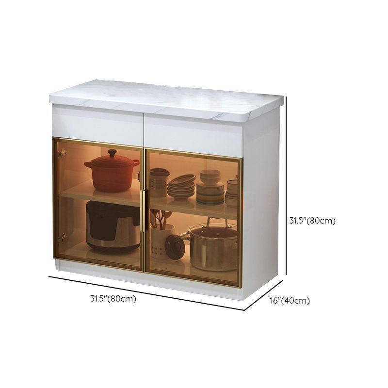 Gabinetto del server buffet contemporaneo con server da pranzo cucina di archiviazione