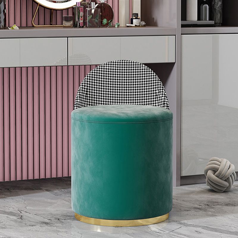 Glam Style Velvet Dining Armless Chair Metal Dining Chairs for Home Use Clearhalo 'Dining Chairs' 'Dining Tables & Seating' 'dining_chair' 'furn' 'furn_dining_chair' 'Furniture' 'furniture_dining_chair' 'Kitchen & Dining Furniture' 1200x1200_395d6cac-9cd0-45f3-b5dc-0e37c5716a02