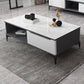 4 Legs Cocktail Table Rectangle Stone Single Coffee Table with Drawer Clearhalo 'Coffee & Accent Tables' 'Coffee Tables' 'coffee_tables' 'furn' 'furn_coffee_tables' 'Furniture' 'Living Room Furniture' 1200x1200_395f77c4-04ae-44f9-a559-a2e940b5c202