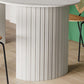Sintered Stone Dining Table Modern White Furniture with Double Pedestal for Office Clearhalo 'Dining Tables & Seating' 'Dining Tables' 'dining_table' 'furn' 'furn_dining_table' 'Furniture' 'Kitchen & Dining Furniture' 1200x1200_3960788a-0e7b-47f7-94c5-c3532f14616b