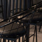 Black Metal Bar Stool Industrial Bar Height Armless Stool with Cushion Clearhalo 'Bar Furniture' 'Bar Stools' 'bar_stools' 'furn' 'furn_bar_stools' 'Furniture' 'Kitchen & Dining Furniture' 1200x1200_3962b32a-a96a-4020-8633-2ceecf95534a
