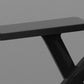 Chaise de conférence moderne à bras fixes, chaise de conférence en acier coulissante