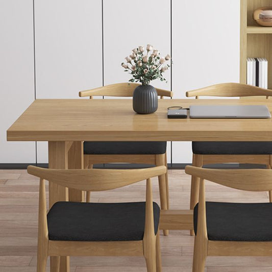 Mesa de comedor de madera de rectángulo industrial 1/2/7 piezas de comedor juego para comedor