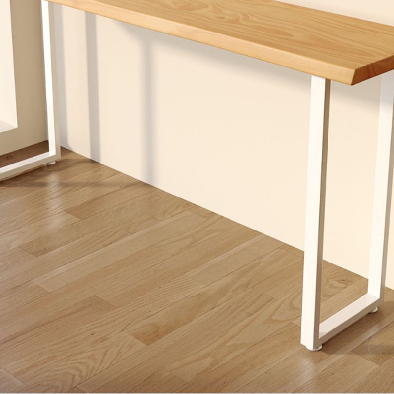 Contemporary Solid Wood Rectangle Bar Wine Table for Living Room Clearhalo 'Bar Furniture' 'Bar Tables' 'bar_tables' 'furn' 'furn_bar_tables' 'Furniture' 'Kitchen & Dining Furniture' 1200x1200_3967403a-e4ee-4ec5-989a-319489e8b532